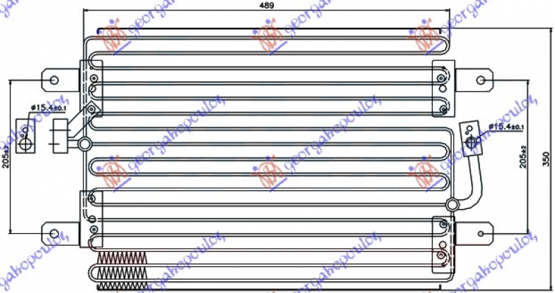 HLADNJAK KLIME 1.6 BENZ (48x35x25)