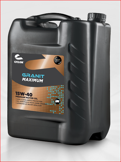 Ulje CYCLON GRANIT MAXIMUM 15W-40 SHPD  10L