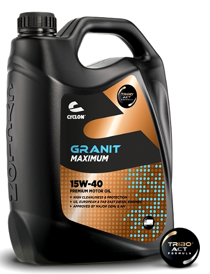 Ulje CYCLON GRANIT MAXIMUM 15W-40 SHPD  4L