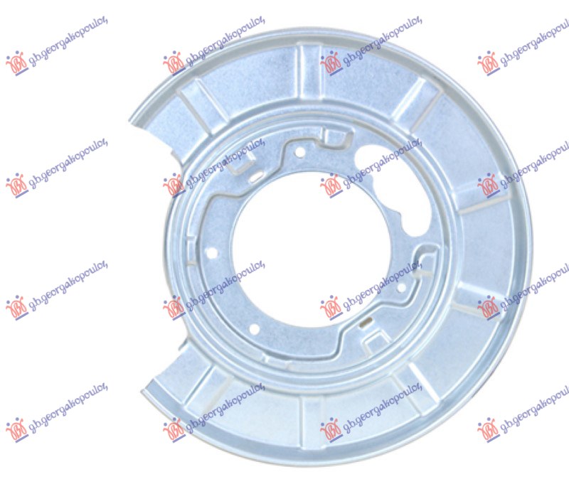 ZASTITA ZADNJEG KOCIONOG DISKA (PRECNIK ZASTITE 335mm) (PRECNIK DISKA 296mm)