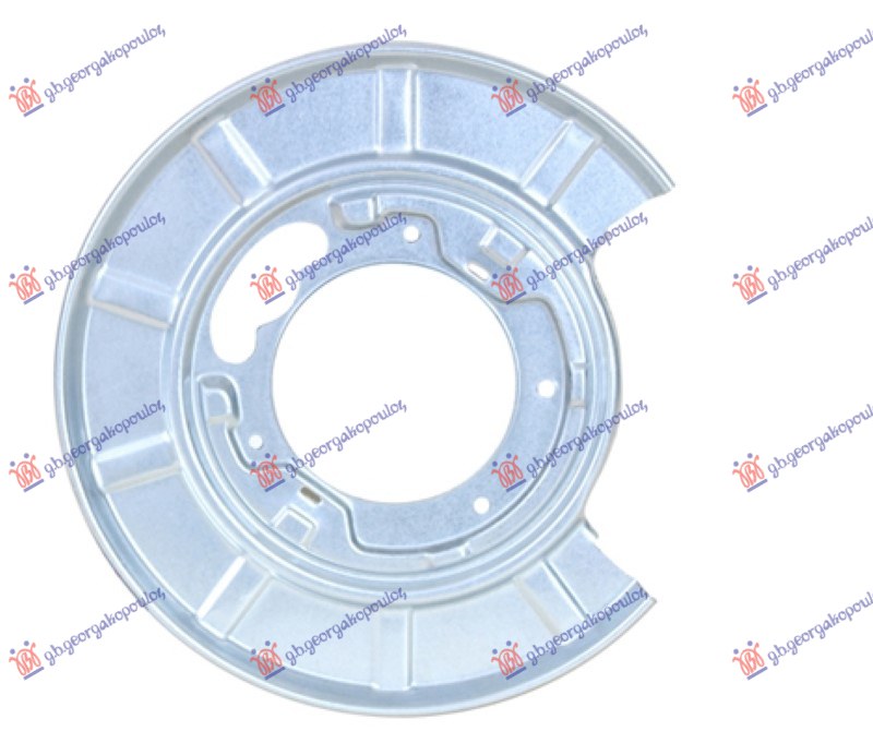 ZASTITA ZADNJEG KOCIONOG DISKA (PRECNIK ZASTITE 335mm) (PRECNIK DISKA 296mm)